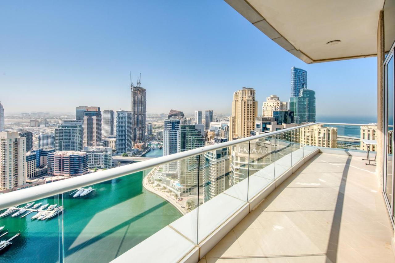 Stunning Sea And Marina Views / 2 Bedroom Penthouse / Dubai Marina Экстерьер фото