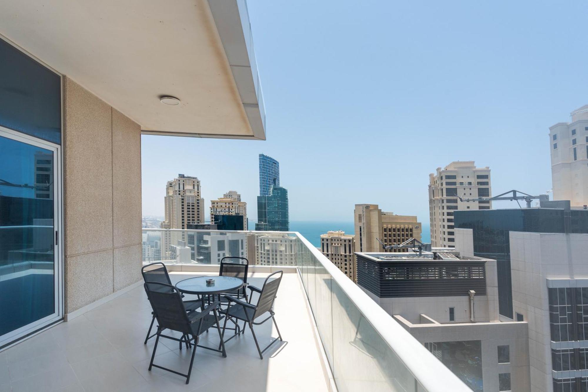 Stunning Sea And Marina Views / 2 Bedroom Penthouse / Dubai Marina Экстерьер фото