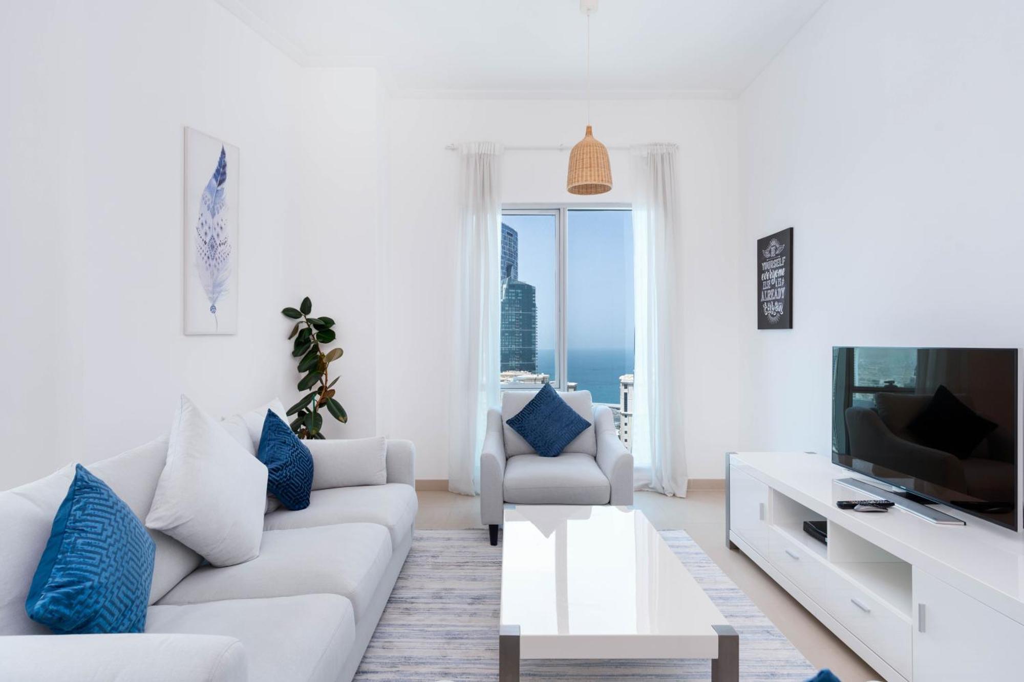 Stunning Sea And Marina Views / 2 Bedroom Penthouse / Dubai Marina Экстерьер фото
